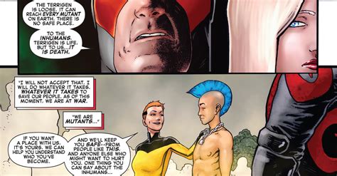 Death Of X Cyclops Declares War Against The Inhumans
