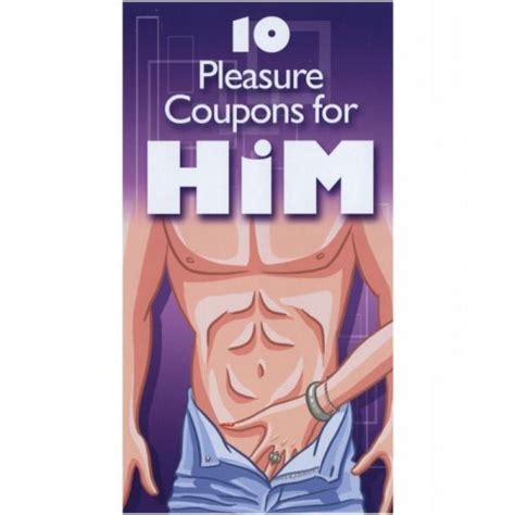 10 Pleasure Coupons For Him Sex Toys At Adult Empire