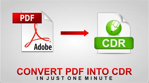 How To Convert Pdf File Into Corel Draw Pdf To Cdr Graphics Inn