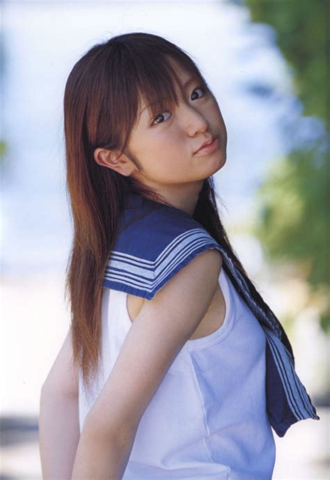 Japanese Hot Girls Asami Konno Japanese Cutie Singer School Uniform Photo