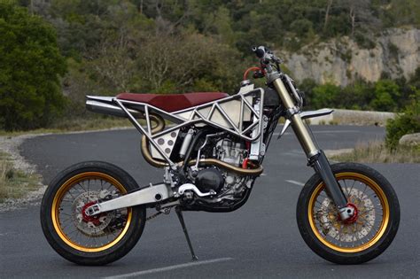 Sound And Fury Yamaha Wr450 Skeleton V2 By Le Motographe Bikebound