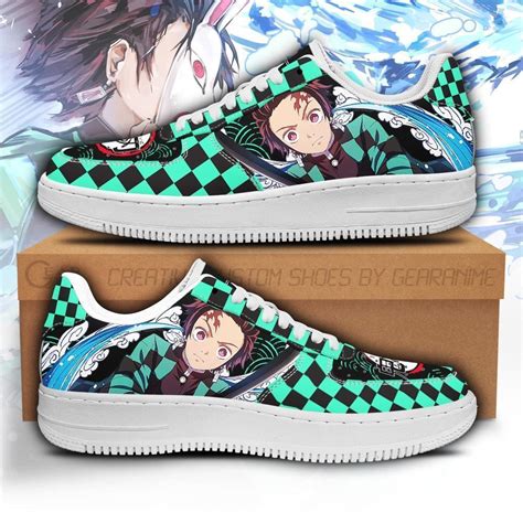 Tanjiro Air Sneakers Custom Demon Slayer Anime Shoes Homefavo