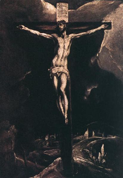 Christ On The Cross 1587 El Greco