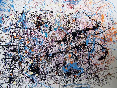 Abstract Art Expressionism — Jackson Pollock No 21