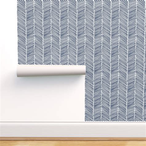 Yellow Chevron Peel And Stick Wallpaper Nudara Wallpaper With Images