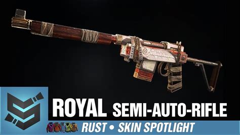 Rust Skin Spotlight Royal Sar Youtube