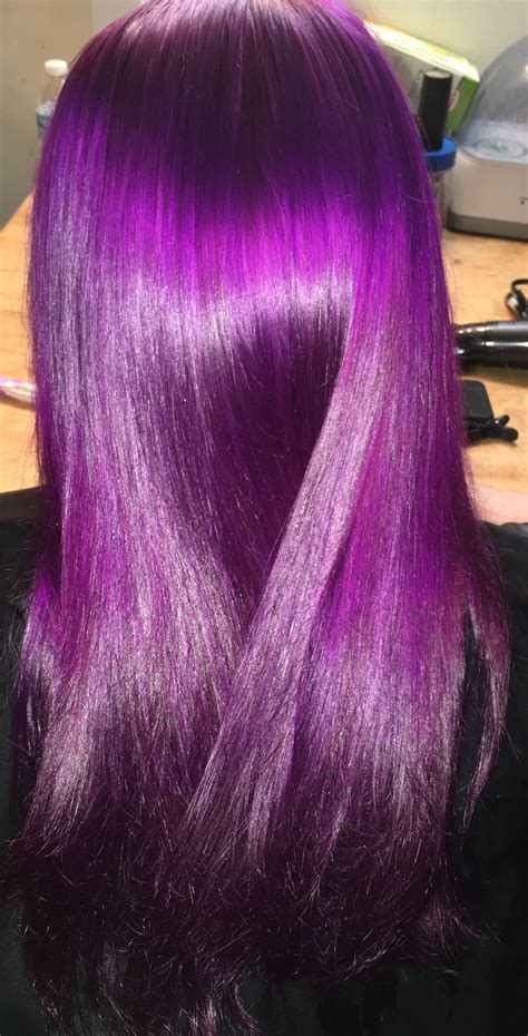 Joico Color Intensity Amethyst 💜 Purple Hair Sexy Long Hair Hair