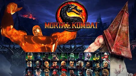 Mortal Kombat 9 Expert Tag Ladder Blaze And Pyramid Head Gameplay 1080p