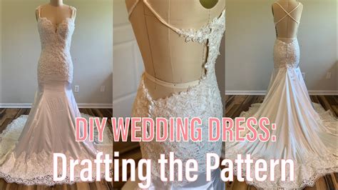 Diy Wedding Dress Lets Make A Wedding Dress With A Low Back 1 Youtube