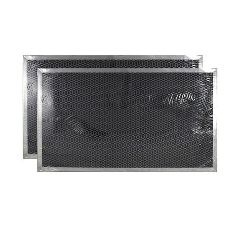 (2) Trion 442857-001 HVAC Furnace Charcoal Carbon Pre/Post Filters
