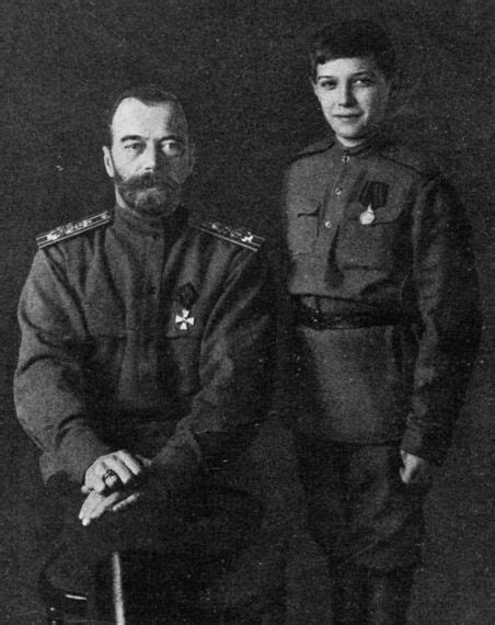 One Of My Favorite Pictures Of Tsar Nicholas Ii And His Son Tsarevich