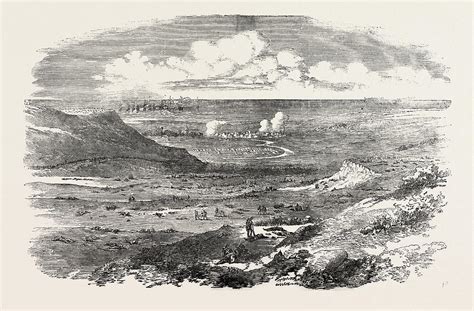 The Crimean War The Field Of Alma After The Battle 1854 Drawing By