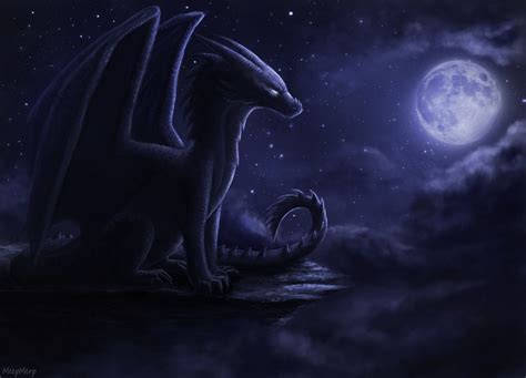 Night Dragon by Meep--Merp on DeviantArt