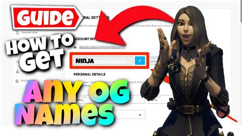 How To Get Any Og Names You Want In Fortnite 2022 Choose Already