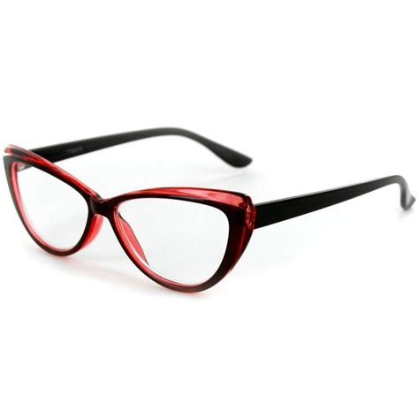 Caribenarrow Fit Cat Eye Readers Glasses Women Fashion Eyeglasses