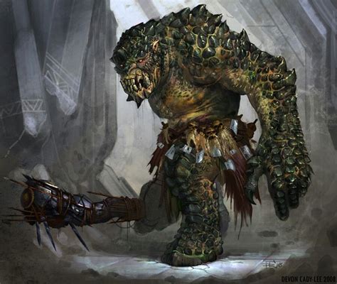 Cave Troll Monster Art Fantasy Monster Monster Design Creature