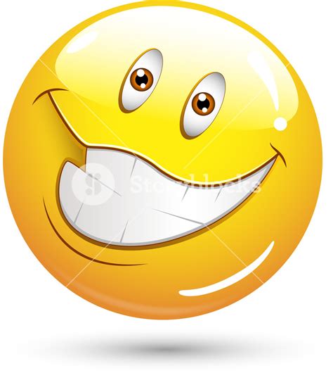 Smiley Vector Illustration Very Happy Face Royalty Free Stock Image