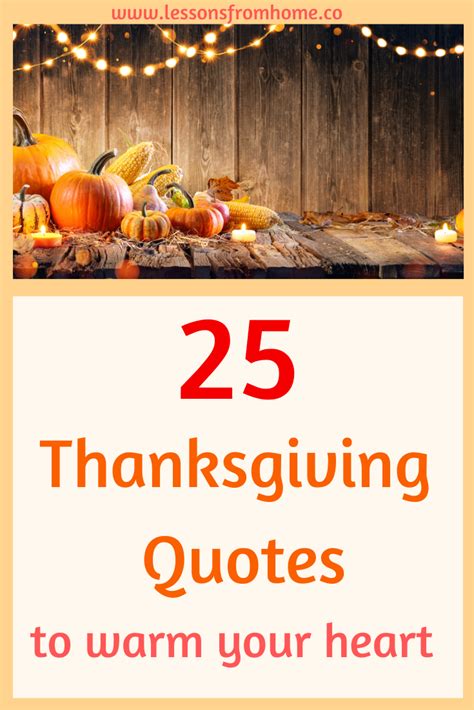 Heartwarming Thanksgiving Quotes To Inspire Gratitude