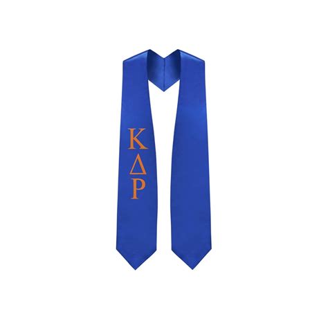 Kappa Delta Rho Greek Lettered Stole Etsy