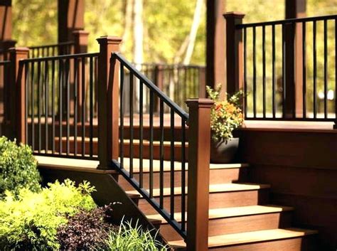 Bottom rail with aluminum insert; Veranda stair railing kit - veranda-styledevie.fr