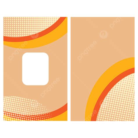 Bingkai Id Card Template Kuning Indo Kartu Bingkai Png Dan Vektor