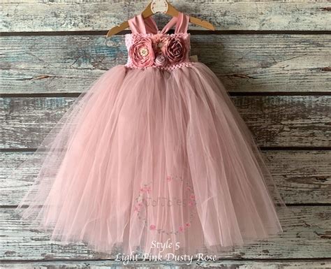 Buy Flower Girl Dresses Dusty Pink Off 56