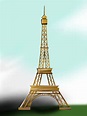 Learn How to Draw an Eiffel Tower (Wonders of The World) Step by Step ...