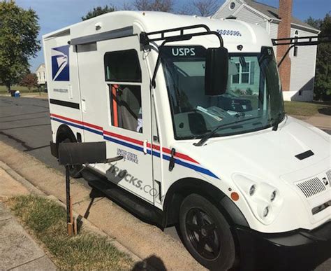 Workhorse Electric Postal Truck Side Ev Truck Mail Truck Ford