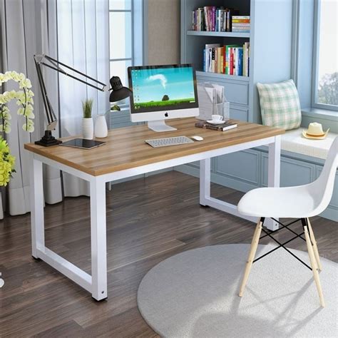 .computer desk, writing desk, desk, reading table ★about delivery ① my (west malaysia) can be the edges of the table are designed to be round. Shop Computer Desk Modern Simple Office Desk Computer ...