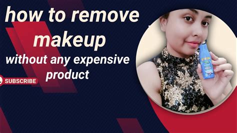 How To Remove Makeup Without Any Expensive Product Easy Makeup Remover Youtube