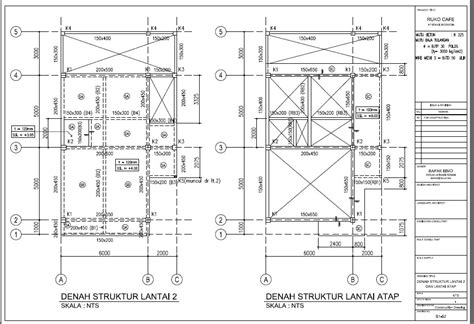 Tiang rumah lantai 1 rencananya tingginya 4 denah rumah 2 lantai untuk 3 kamar tidur : Ukuran Kolom Ruko 3 Lantai - Soalan bv