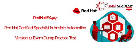 How To Pass Redhat Ex407 Red Hat Certified Specialist In Ansible