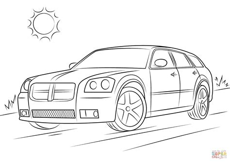 Select from 31927 printable crafts of cartoons nature animals. 2006 Dodge Magnum SRT-8 coloring page | Free Printable ...