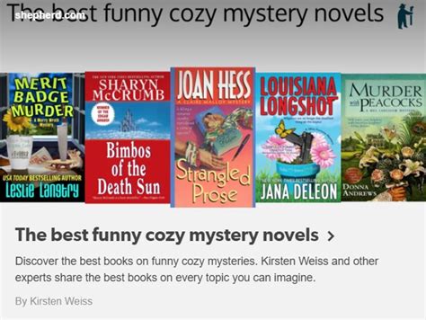 My Favorite Funny Cozy Mysteries
