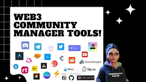 Web3 Community Manager Tools And Platforms Huge List Youtube