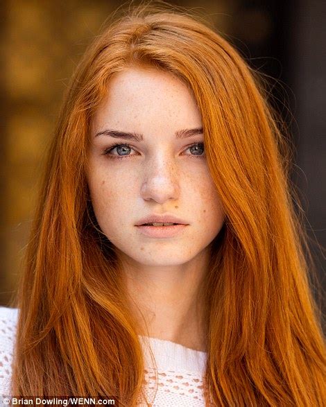 Photographers Portraits Of 130 Beautiful Redhead Women Daily Mail Online