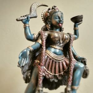 Goddess Kali Standing On Lord Shiva Bronze Statue Hindu Goddess Etsy