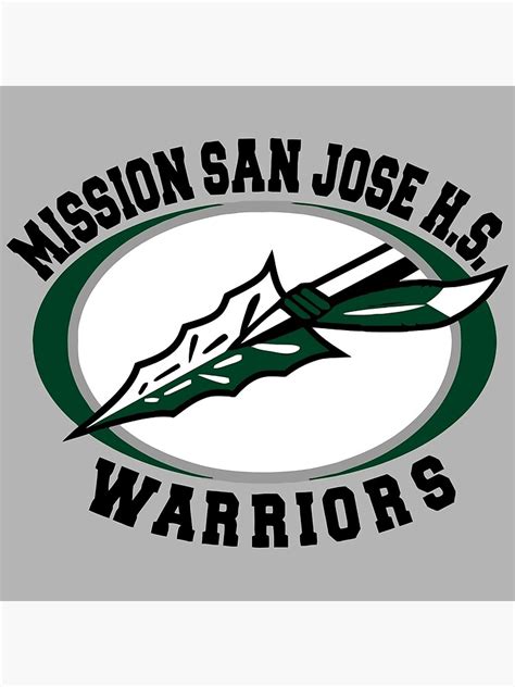 Mission San Jose High Warriors Poster For Sale By Mcsharon Redbubble