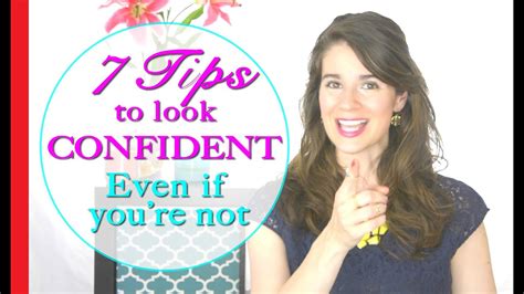 How To Look Confident 7 Tricks To Look Confident Even If You Are Not Youtube
