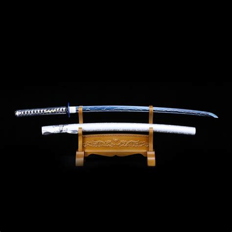 Blue Lightning Blade Katana Handmade Japanese Sword High Manganese