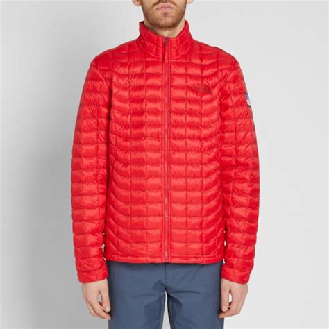 The North Face Ic Thermoball Jacket Red End Global