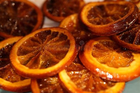 Caramelized Orange Slices Stock Image Image Of Homemade 37804597