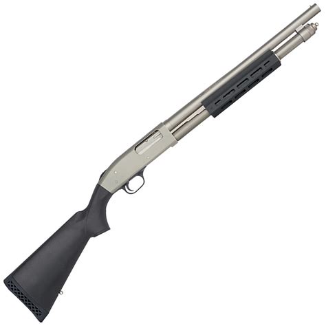 Mossberg 590a1 M Lok Marinecoteblack 12 Gauge 3in Pump Action Shotgun