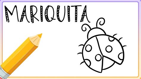 🐞 CÓmo Dibujar Una Mariquita Para NiÑos 🐞 Youtube