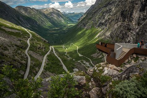 Trollstigen With Viewing Platform Norway Trollstigen Eng Flickr