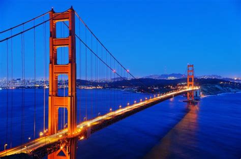 Célèbre Golden Gate Bridge à San Francisco Californie Usa Baie De