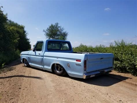 1973 Ford F100 Short Bed 2 Wheel Drive Ls Swap Bagged Lowered Slammed