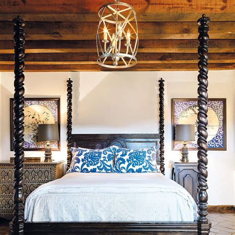 Modern Hacienda Bedroom Style Mexican Style Bedrooms Spanish Style