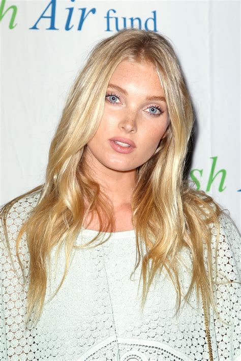 She walked for big names from the fashion industry like dior and dolce & gabbana. ELSA HOSK at Fresh Air Fund Salute to American Heros in New York - HawtCelebs