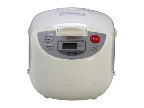 Tiger Jba B U Milky White Microcomputer Rice Cooker Warmer Steamer